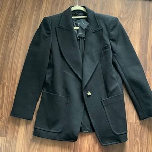NWT Club Monaco Black Blazer Size 8